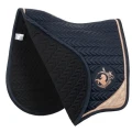 20410034 Saddle pad EQ.QUEEN Milan 23AW navy DR pad.webp