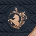 20410034 Saddle pad EQ.QUEEN Milan 23AW navy logo.webp