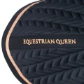 20410034 Saddle pad EQ.QUEEN Milan 23AW navy text.webp