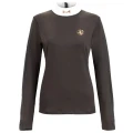 11010321 Competition shirt EQ.QUEEN Charlotte 23AW espresso front.webp