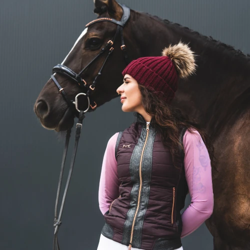  Bodywarmer EQ.QUEEN Emily 23AW ladies