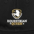 10610341-Czapka-baseballowa-EQ.QUEEN-Melanie-black-logo.webp
