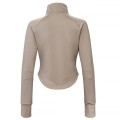 10310531 Blouse EQ.QUEEN Melody 24SS fawn back.jpg
