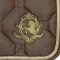 20410036_ Saddle pad EQ.QUEEN Riga dark taupe embroidery.webp