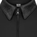 10410771_Polo shirt EQ.QUEEN Ashley 25SS black detail.webp